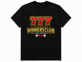 Black 777 Winners Club Tee