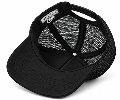 Black Trophy Trucker Hat