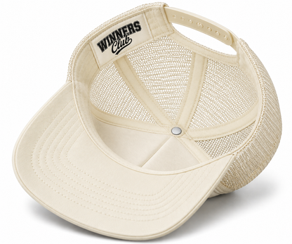 Cream Trophy Trucker Hat