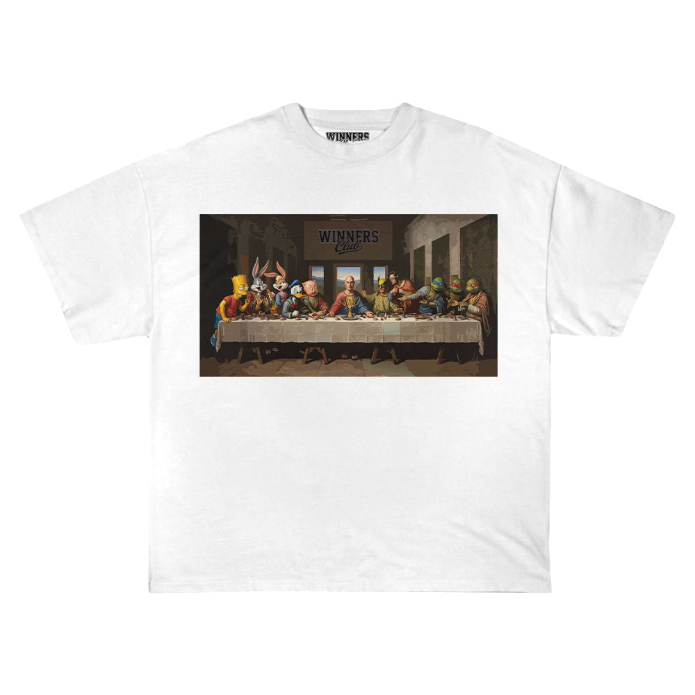 90’s Cartoon Last Supper Tee
